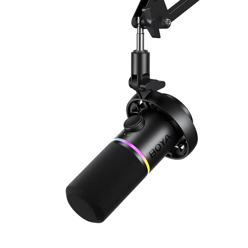 Microfon Gaming Boya CastMic S60B Negru
De masă | Dinamic | 40 - 20000 Hz