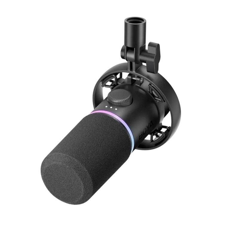 Microfon Gaming Boya CastMic S60B Negru
De masă | Dinamic | 40 - 20000 Hz