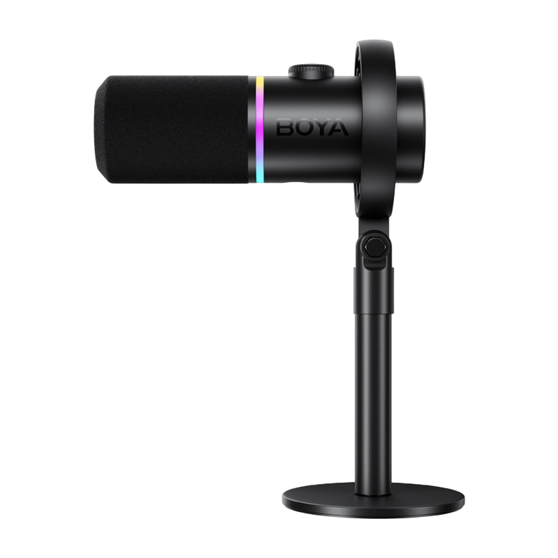 Microfon Gaming Boya CastMic S60D Negru
De masă | Dinamic | 40 - 20000 Hz