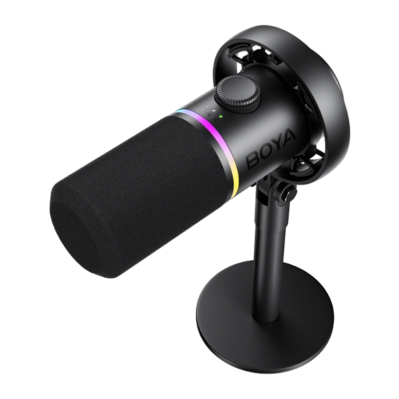 Microfon Gaming Boya CastMic S60D Negru
De masă | Dinamic | 40 - 20000 Hz