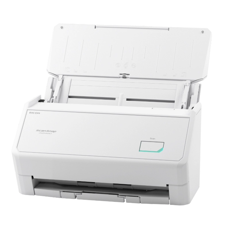 ADF Ricoh ScanSnap iX2400 A4 Alb
216 x 360 mm | 100 foi | 600 dpi