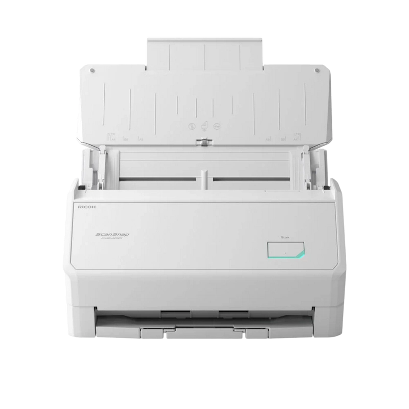 ADF Ricoh ScanSnap iX2400 A4 Alb
216 x 360 mm | 100 foi | 600 dpi