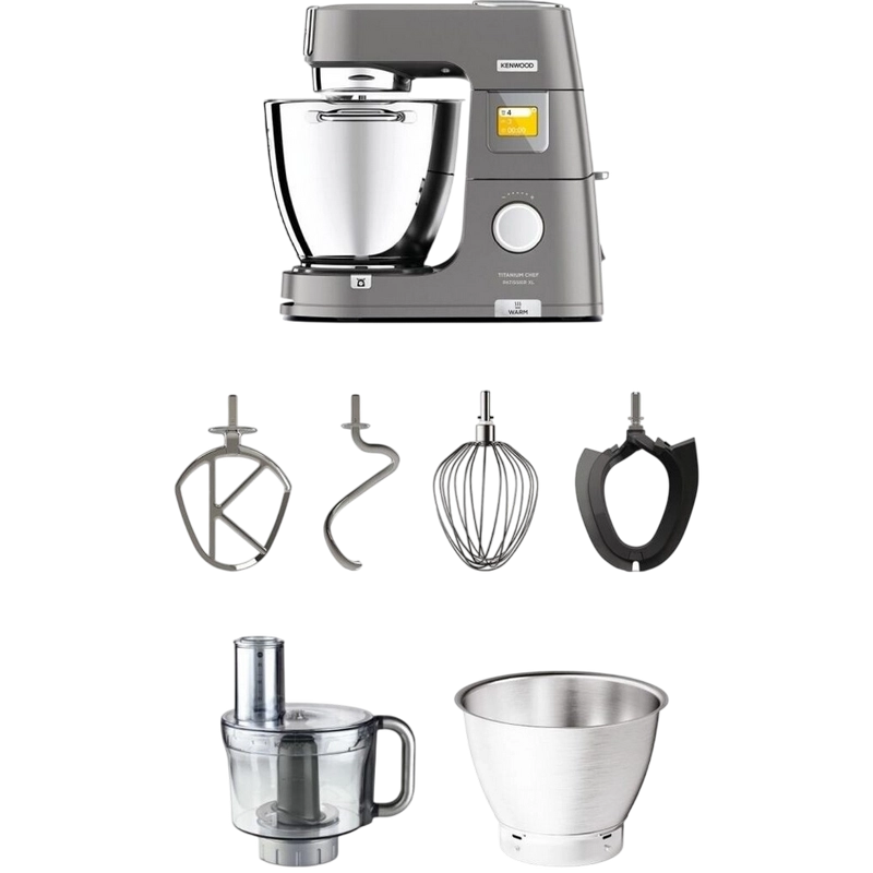 Robot de bucătărie Kenwood KWL 90.244 SI Argintiu
1400 W | 7 l | Oțel Inoxidabil, Plastic