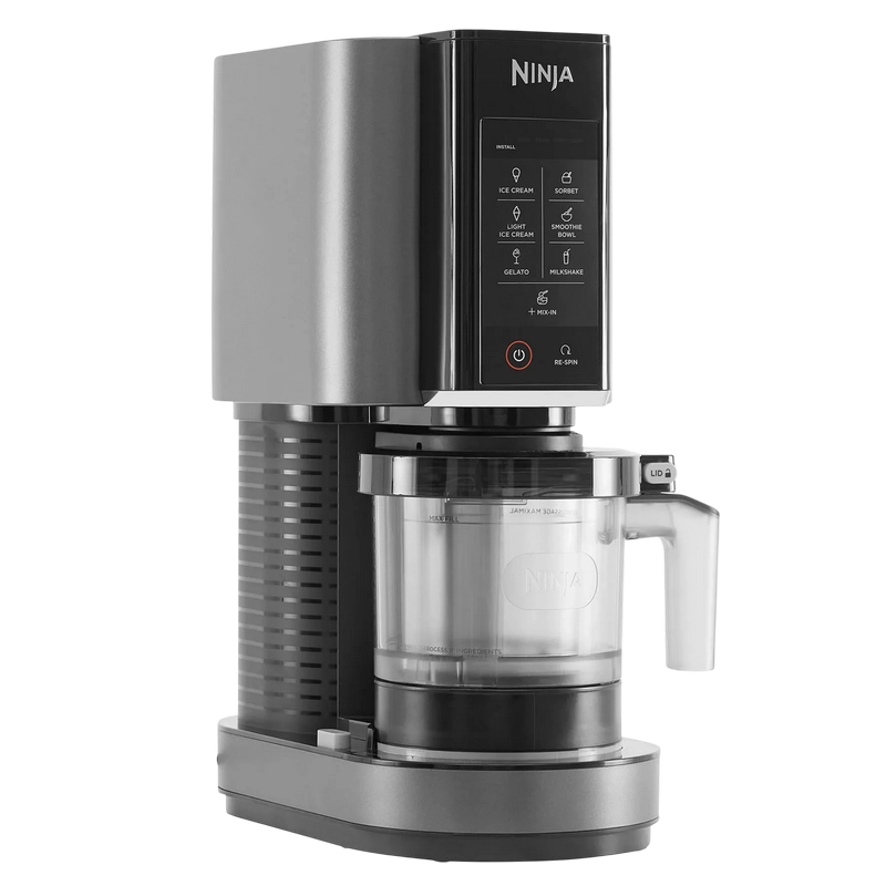 Aparat de îngheţată Ninja NC302EU Negru | Gri
800 W | 0.473 l | Plastic,Metal