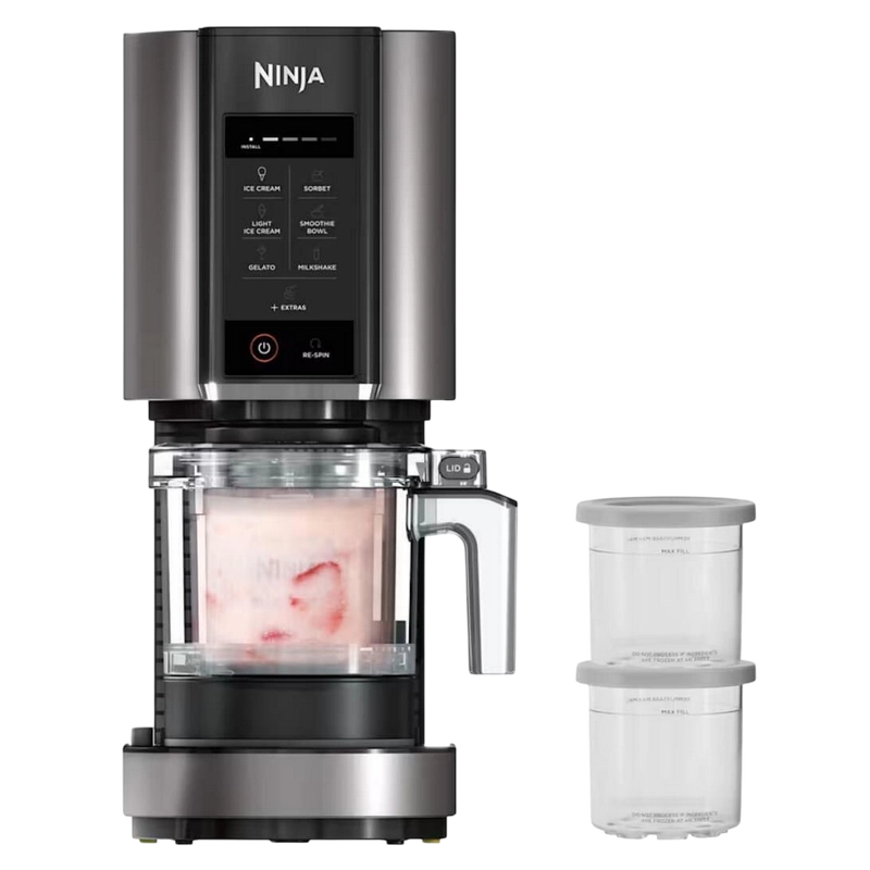 Aparat de îngheţată Ninja NC302EU Negru | Gri
800 W | 0.473 l | Plastic,Metal