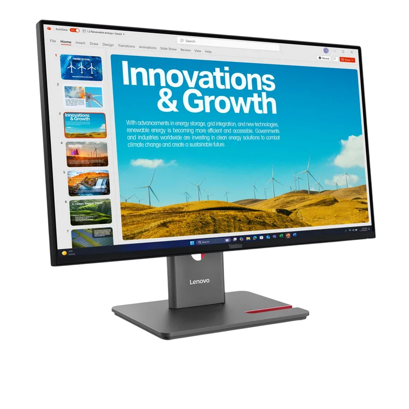 Монитор Lenovo ThinkVision P24QD-40 Eclipse Black