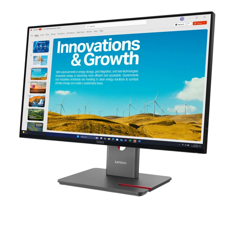 Монитор Lenovo ThinkVision P24QD-40 Eclipse Black