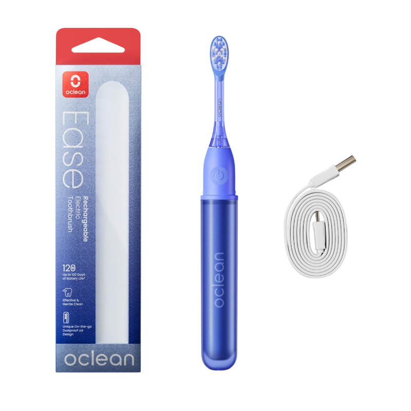 Periuță de dinți electrică Oclean Ease Albastru
Pentru adulți | Oscilant | Moale | Oval