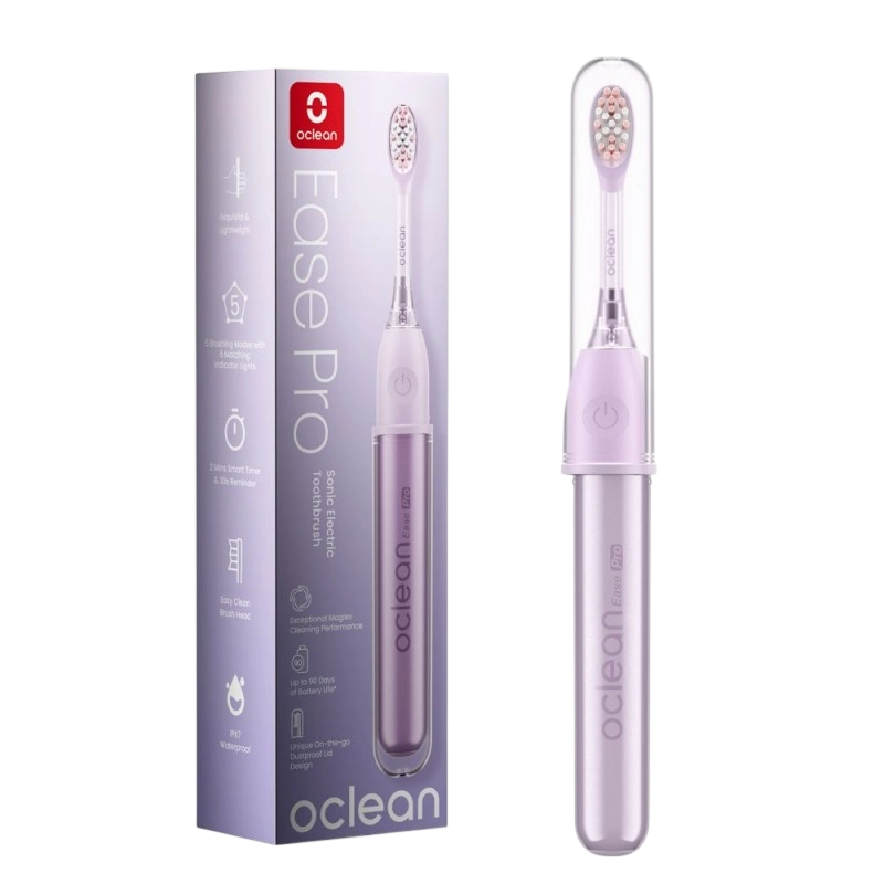 Periuță de dinți electrică Oclean Ease Pro Violet
Pentru adulți | Oscilant | Medie | Oval
