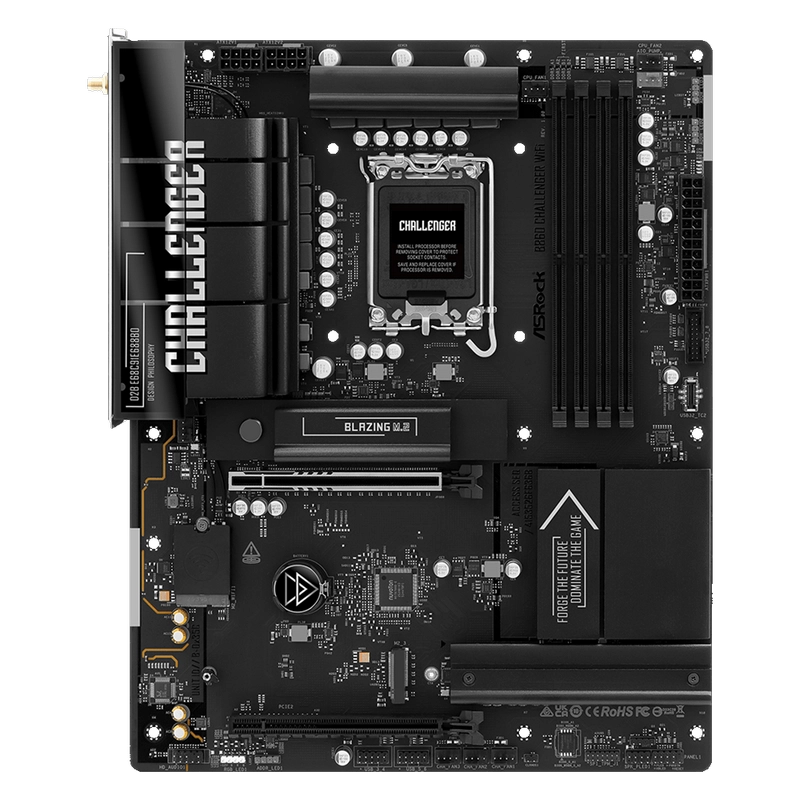 Материнская плата ASRock B860 Challenger WiFi LGA1851 ATX