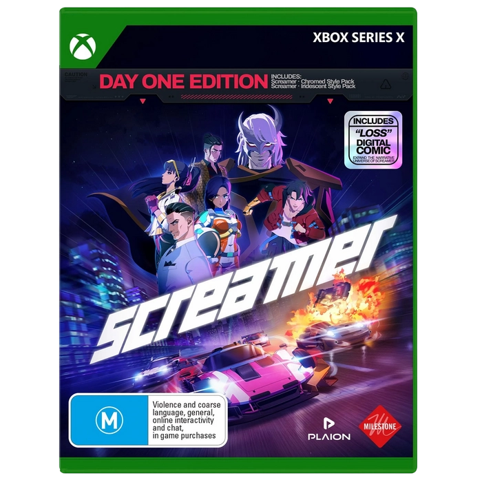 Купить  Игровые приставки - Диск Screamer - Day One Edition..