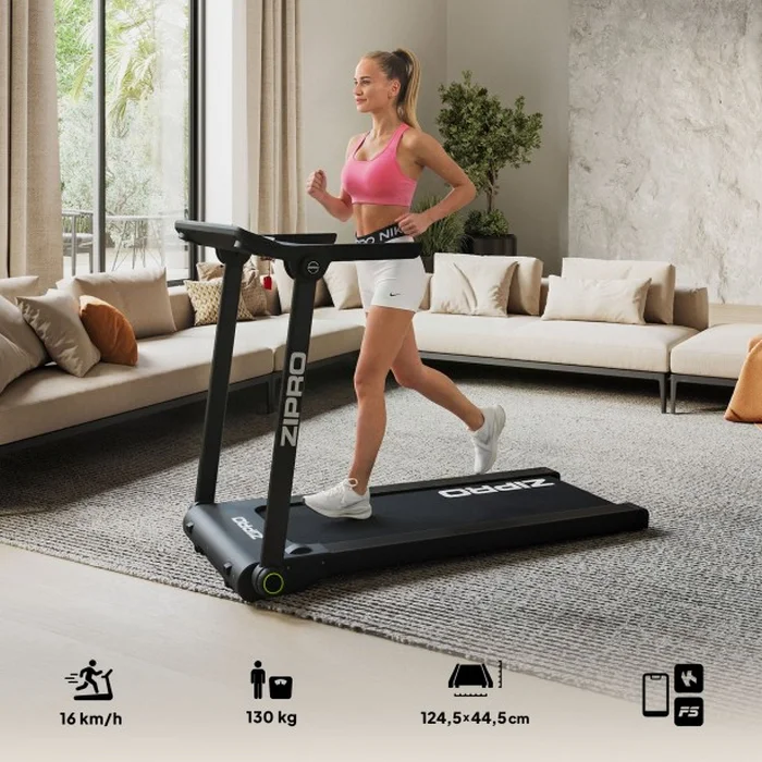 Bandă de alergat Zipro Pacto iConsole Plus Negru
16 km/h | 130 kg
