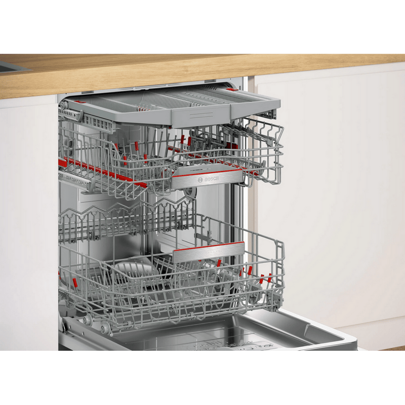 Mașină de spălat vase Bosch SMV8YCX02E Oțel inoxidabil
Încorporabilă | Dimensiune completă | 14 seturi | 9.5 l | A