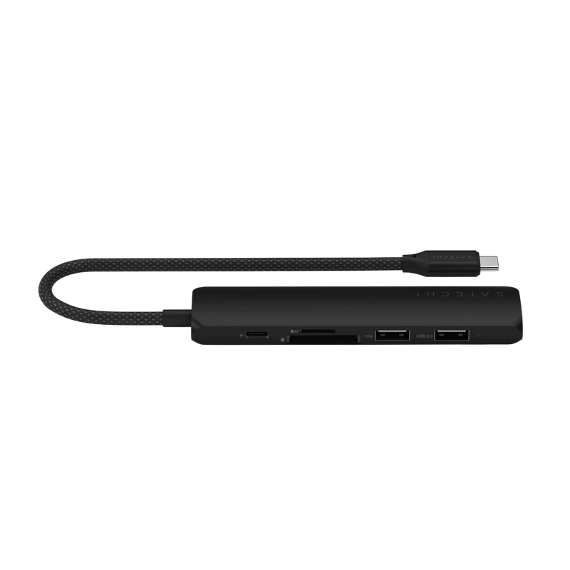 Stație Docking Satechi Slim multiport 6-in-1 USB-C Negru
10 Gbps | USB Type-C