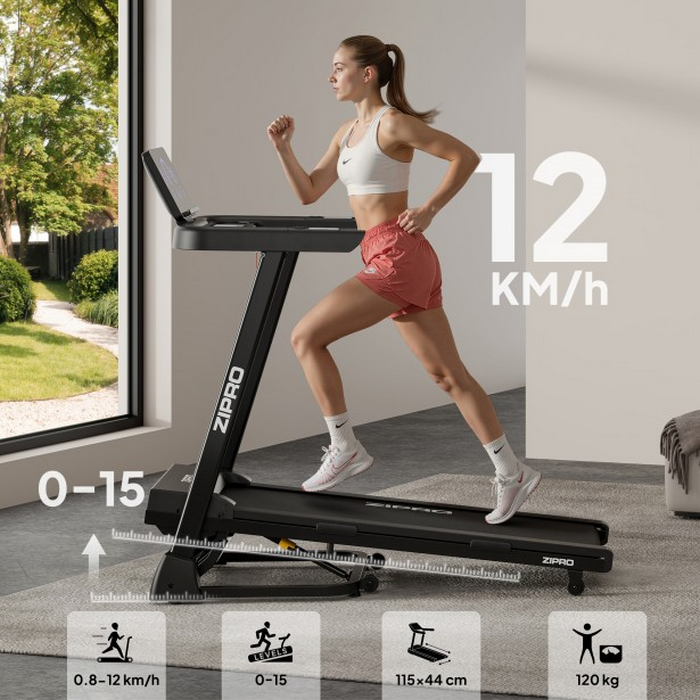 Беговая дорожка Zipro Luma Черный