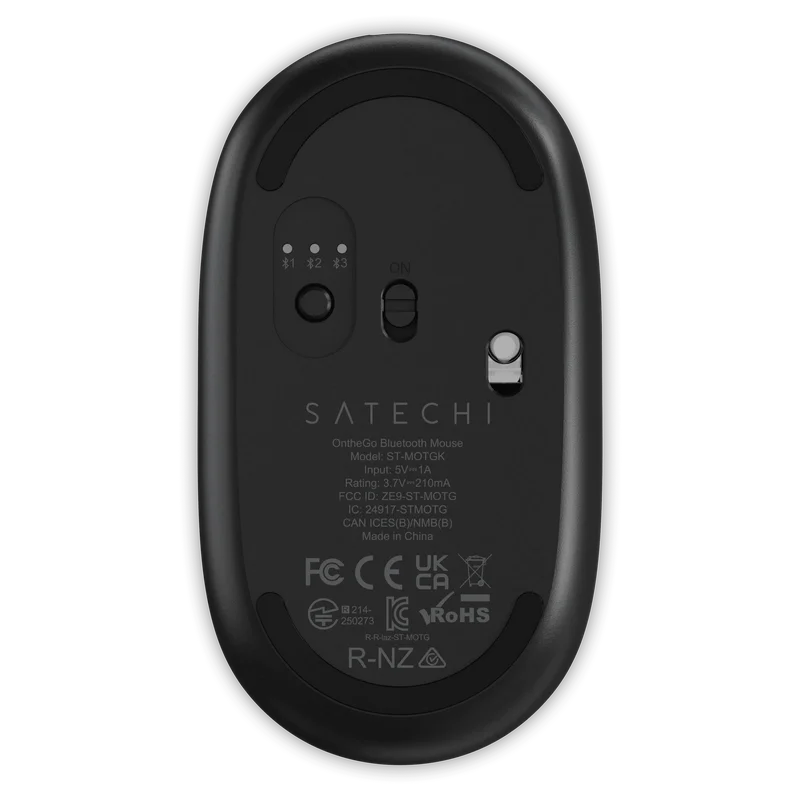 Mouse Satechi OntheGo Negru
Optical | 2400 dpi | Fără fir