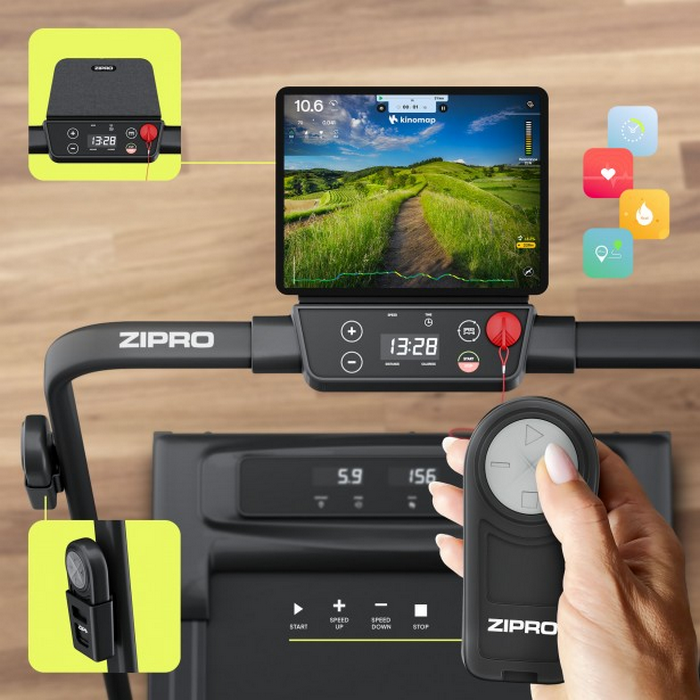 Беговая дорожка Zipro Newlite Черный