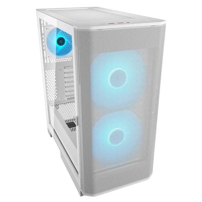 Carcasă PC Cougar Airface FLO RGB Midi-Tower Alb
Fără PSU | Oțel, plastic ABS, Sticlă călită | ARGB