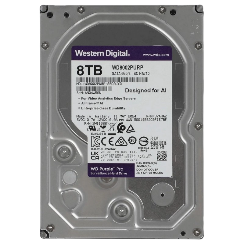 Cumpara  HDD Hard Disk Drives - Жесткий диск Western Digital WD Purple Pro 8 ..
