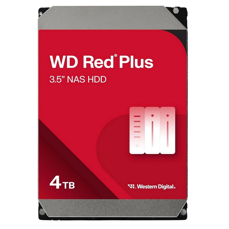 Жесткий диск Western Digital WD Red Plus 4 ТБ
