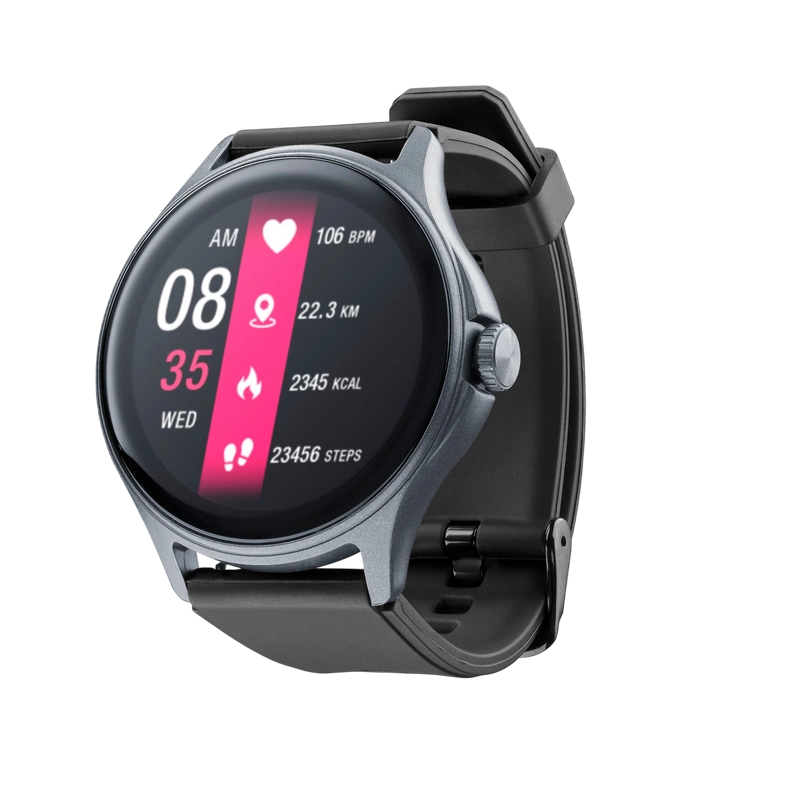 Купить  Смарт-часы - Умные часы Cellularline Watch Ion Pro Чёрный..