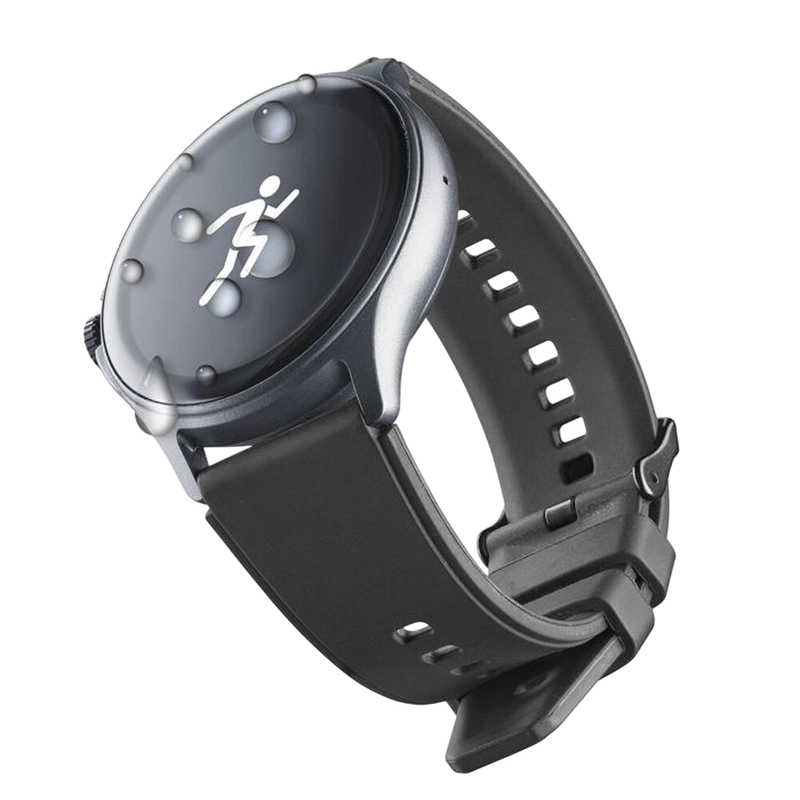 Умные часы Cellularline Watch Ion Pro Чёрный