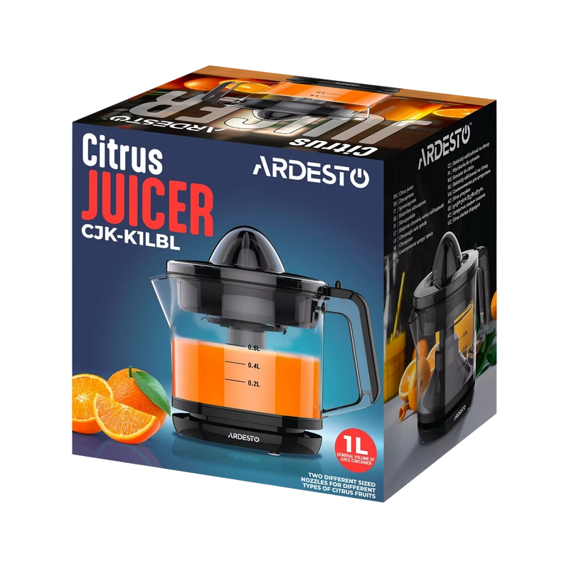 Соковыжималка для цитрусовых Ardesto CJK-K1LBL Черный