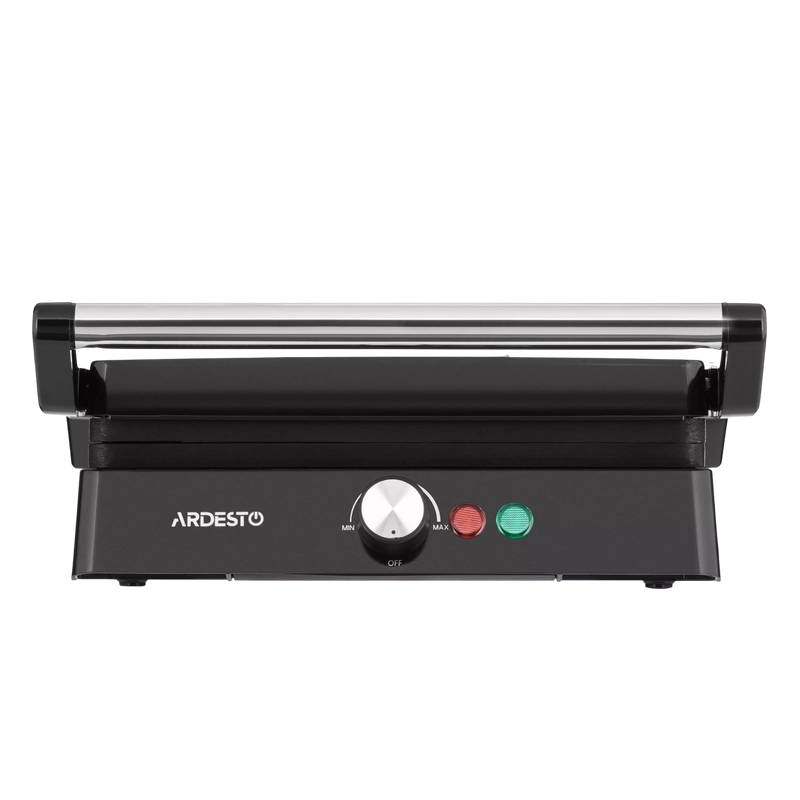 Электрический Гриль Ardesto GH-1800MB Чёрный | Серебристый