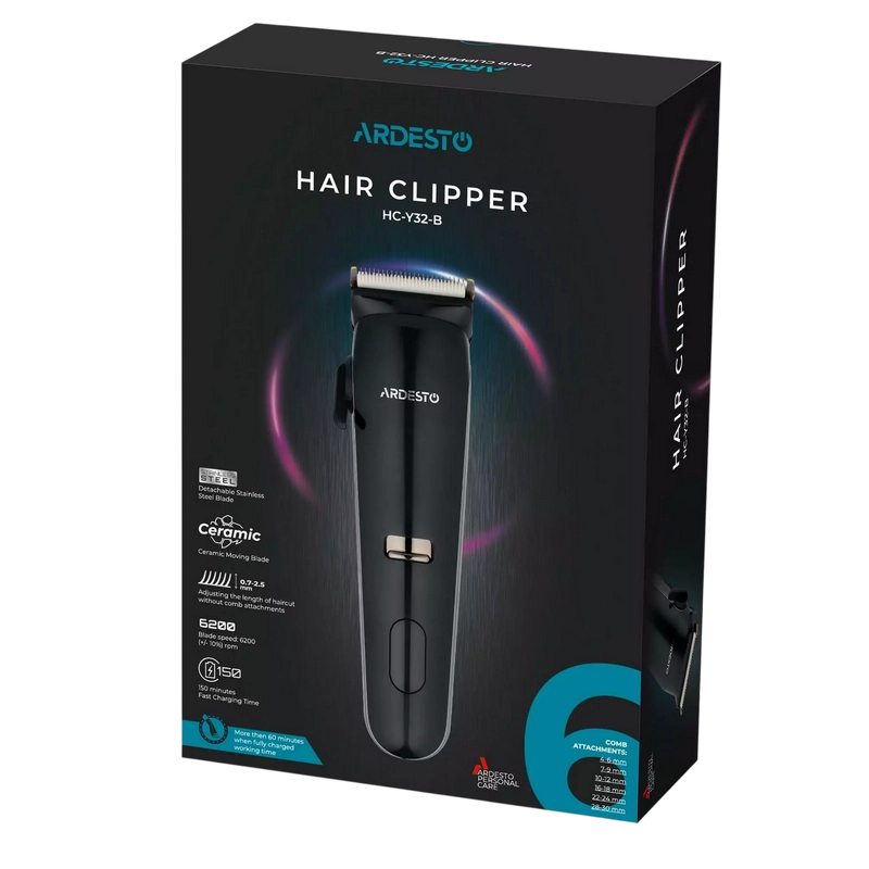 Машинка для стрижки Ardesto HC-Y32-B Чёрный