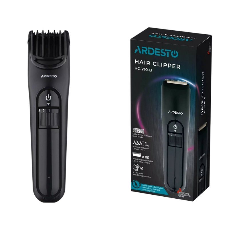 Машинка для стрижки Ardesto HC-Y10-B Чёрный