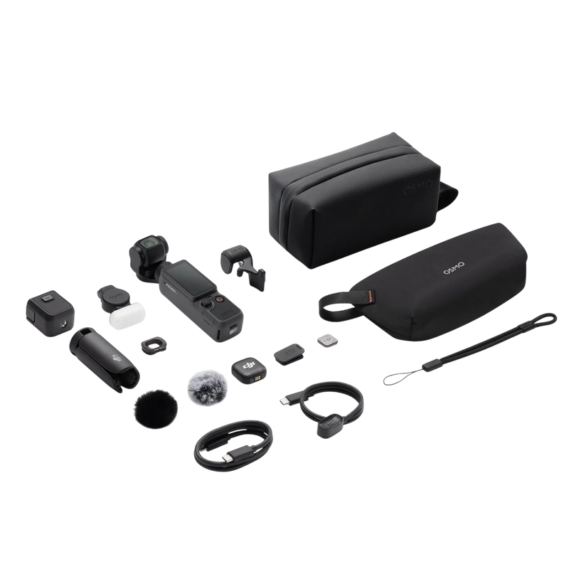 Экшн-камера DJI Osmo Pocket 4 Creator Combo Черный