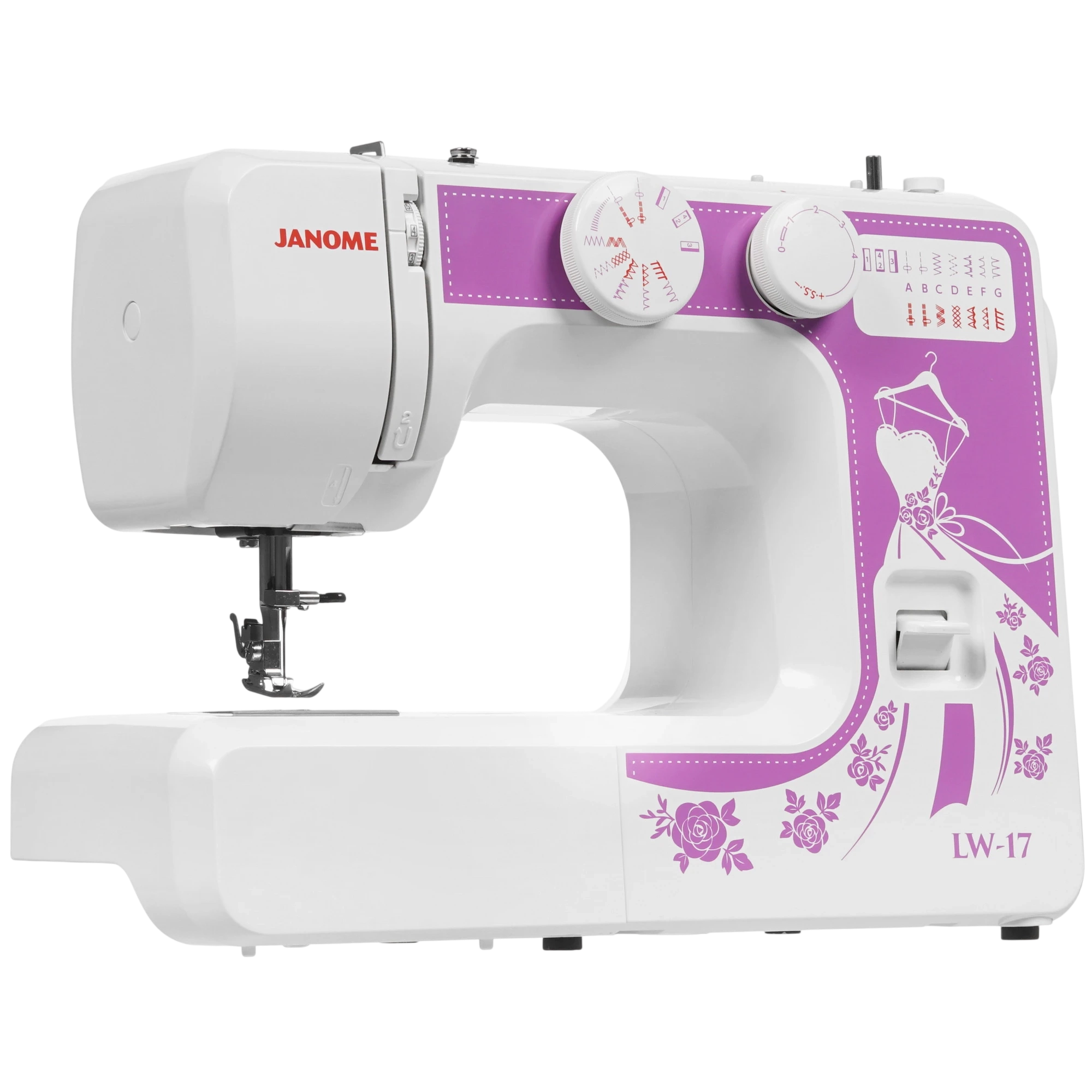 Швейная машина JANOME LW17 Белый