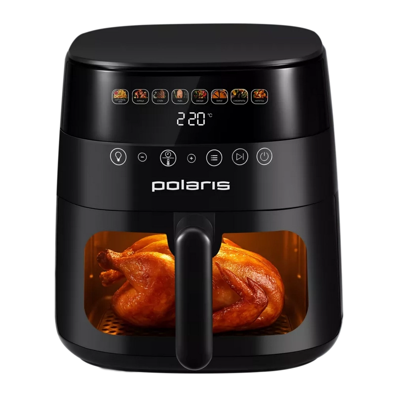 Купить  Фритюрницы - Аэрогриль Polaris PAF 6003W Черный..