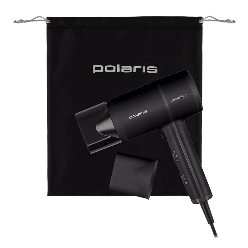 Фен Polaris PHD2044Ti Чёрный
