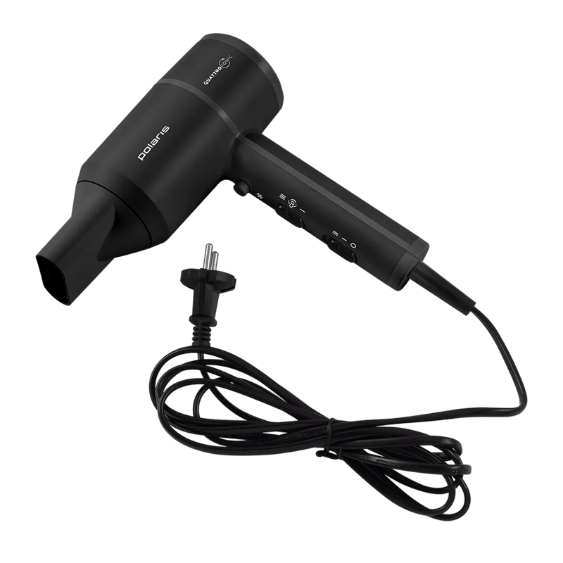 Фен Polaris PHD2044Ti Чёрный