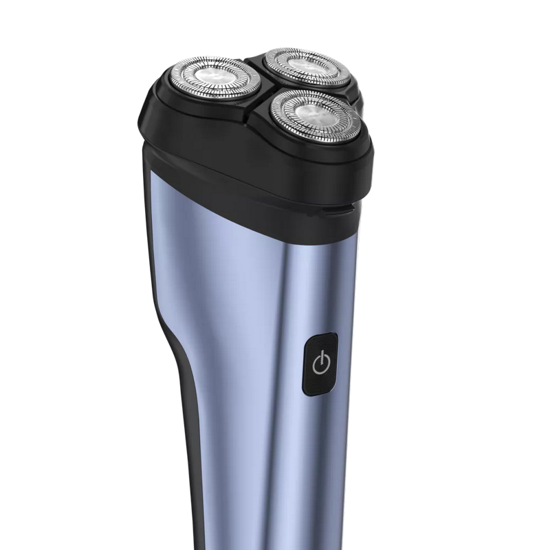 Электробритва мужская Polaris PMR 0613RC Blue Metallic