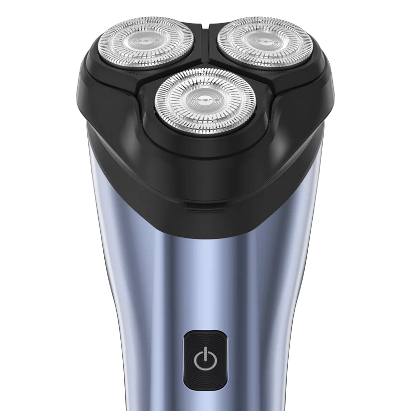 Электробритва мужская Polaris PMR 0613RC Blue Metallic