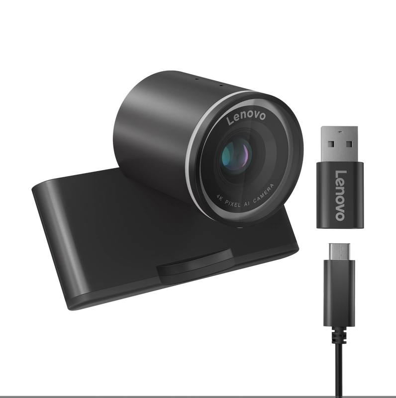 Веб-камера Lenovo 4K Pro Черный