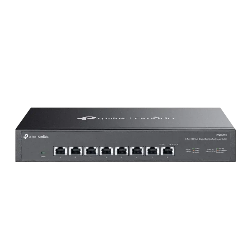Сетевой коммутатор TP-LINK DS1008X Черный