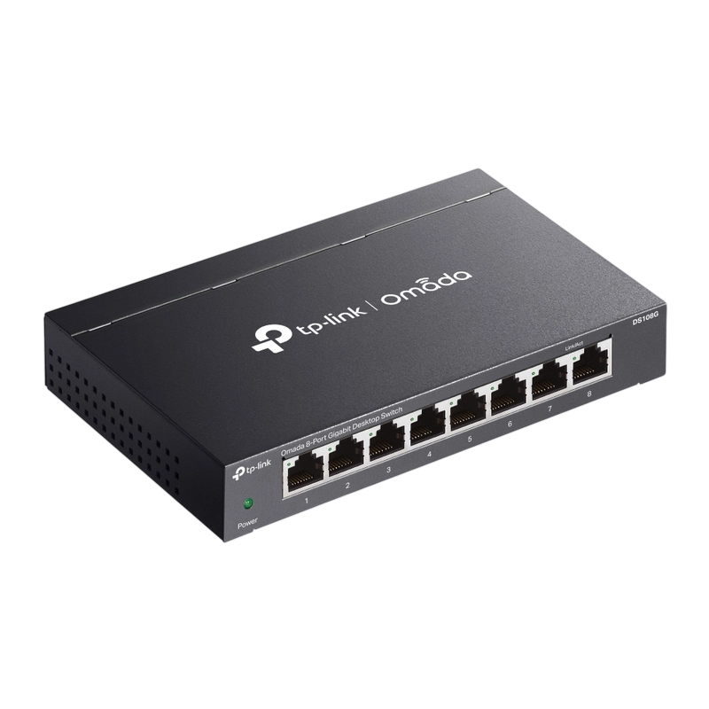 Сетевой коммутатор TP-LINK DS108G Черный