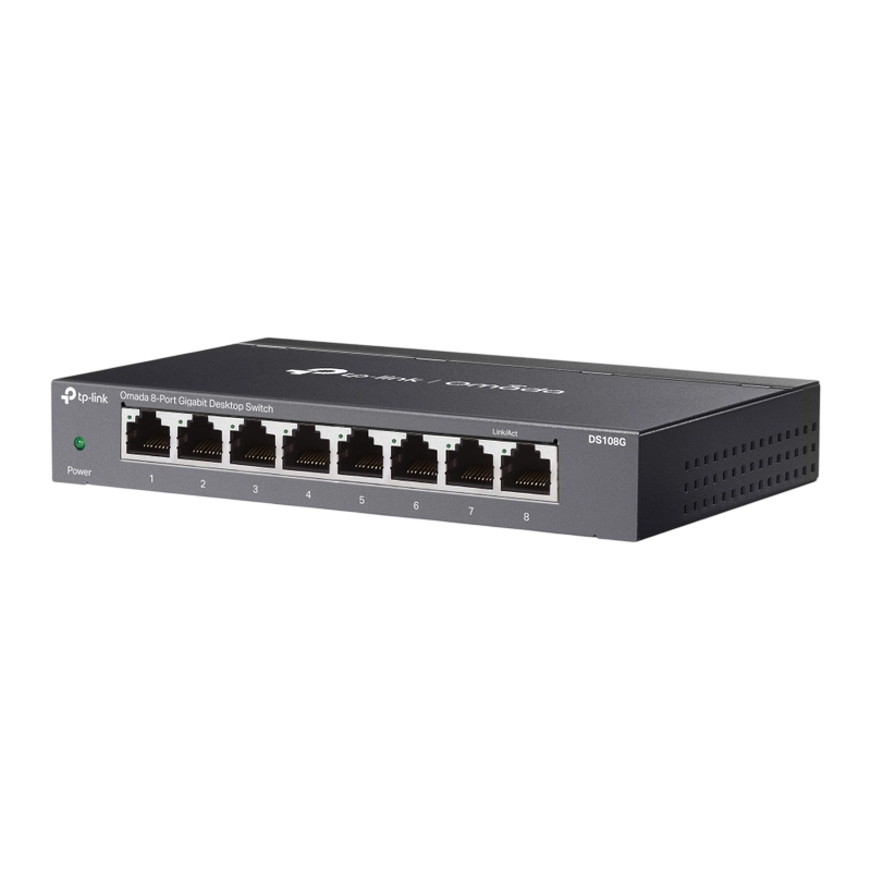 Сетевой коммутатор TP-LINK DS108G Черный