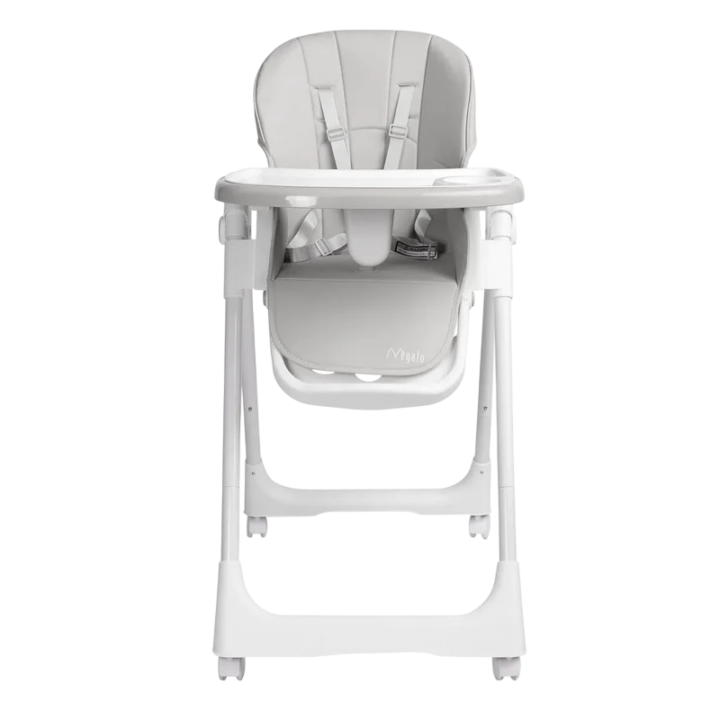 Scaun de hrănire Caretero Megalo Gri
6 luni + | Piele artificială Oțel