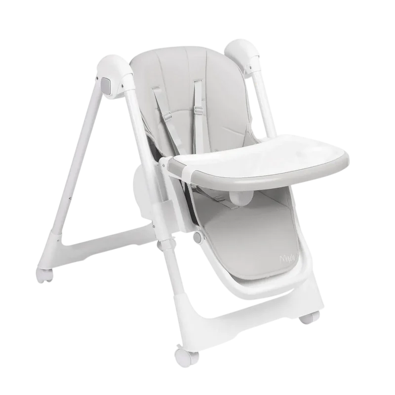 Scaun de hrănire Caretero Megalo Gri
6 luni + | Piele artificială Oțel
