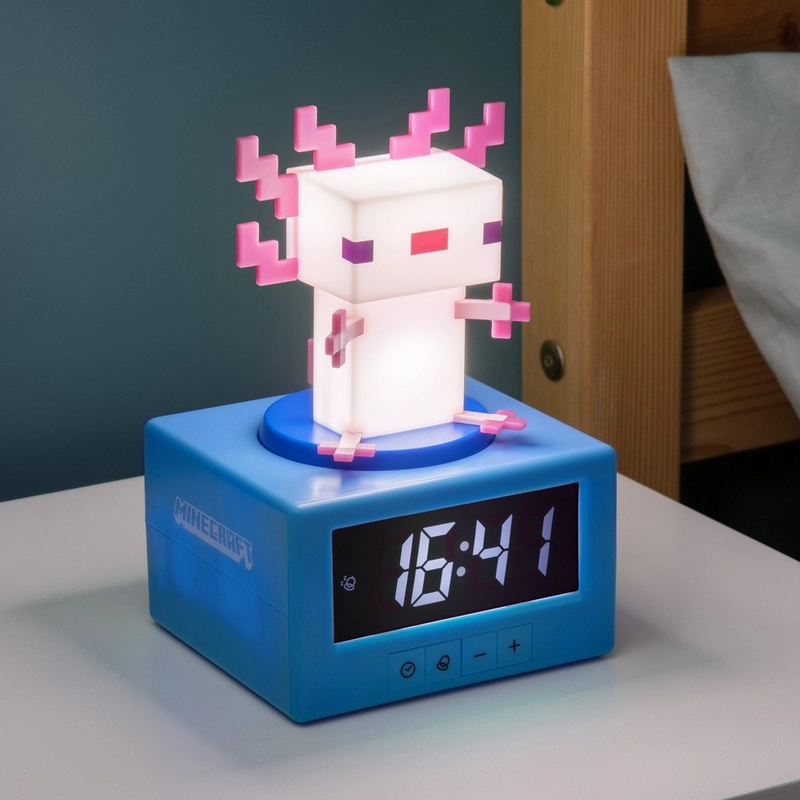 Цифровой будильник Paladone Axolotl Icon