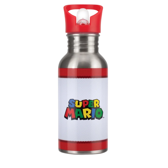 Бутылка для воды Paladone Super Mario with Straw
