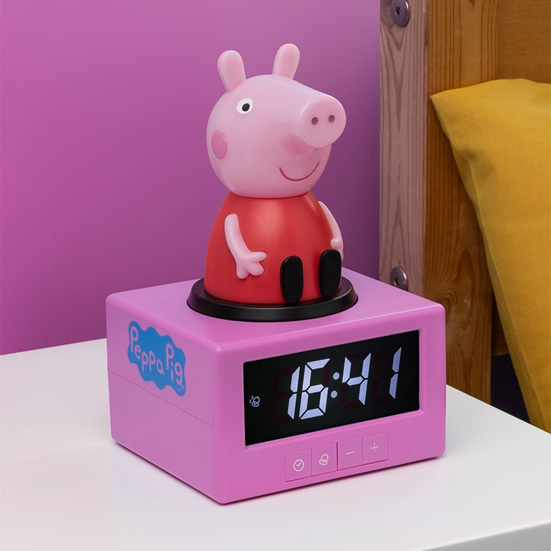 Цифровой будильник Paladone Peppa Pig Icon