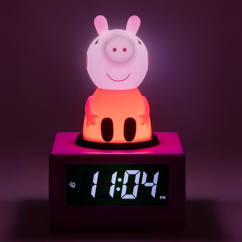 Цифровой будильник Paladone Peppa Pig Icon