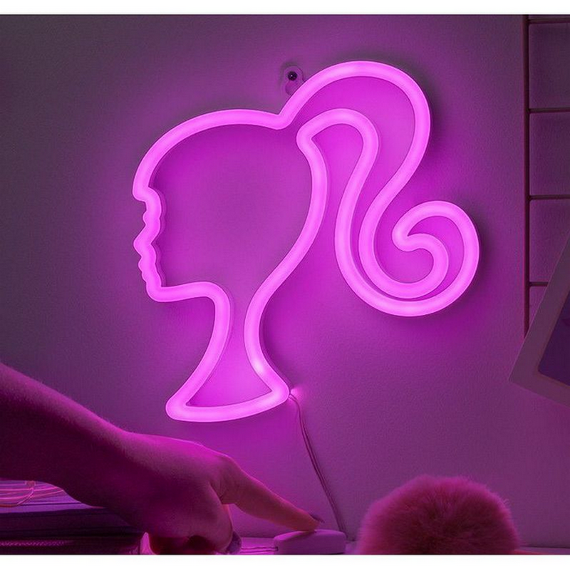 Ночник Paladone Barbie Wall Mountable LED Neon Light