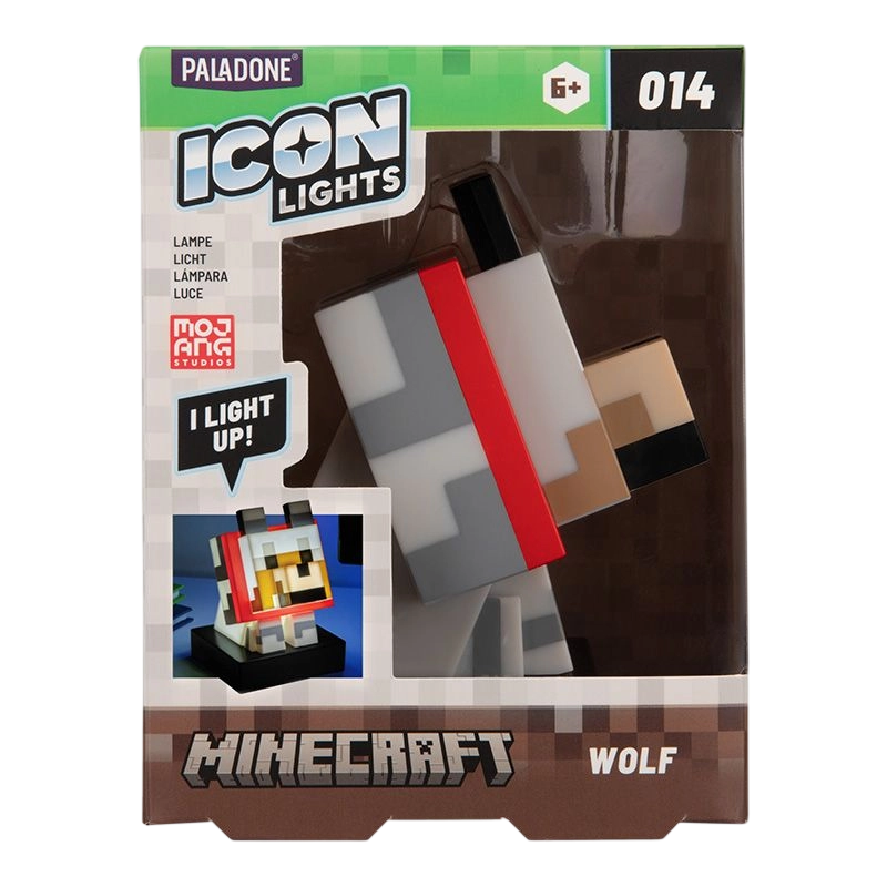 Ночник Paladone Wolf Icon Light Белый