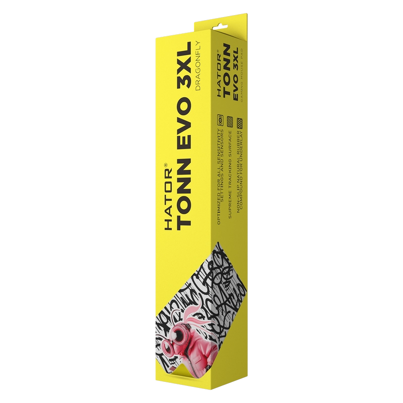 Игровой коврик для мыши HATOR Tonn EVO 3XL Стрекоза